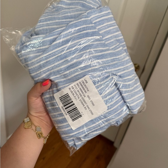 Urban Outfitters Blue Strapless Romper - Picture 3 of 3